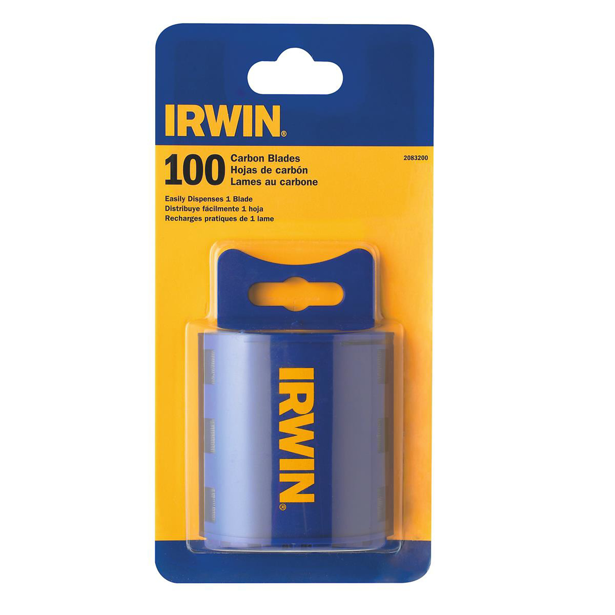 Irwin Industrial Carbon Razor Blades — 100 Pk., Model# IRW2083200